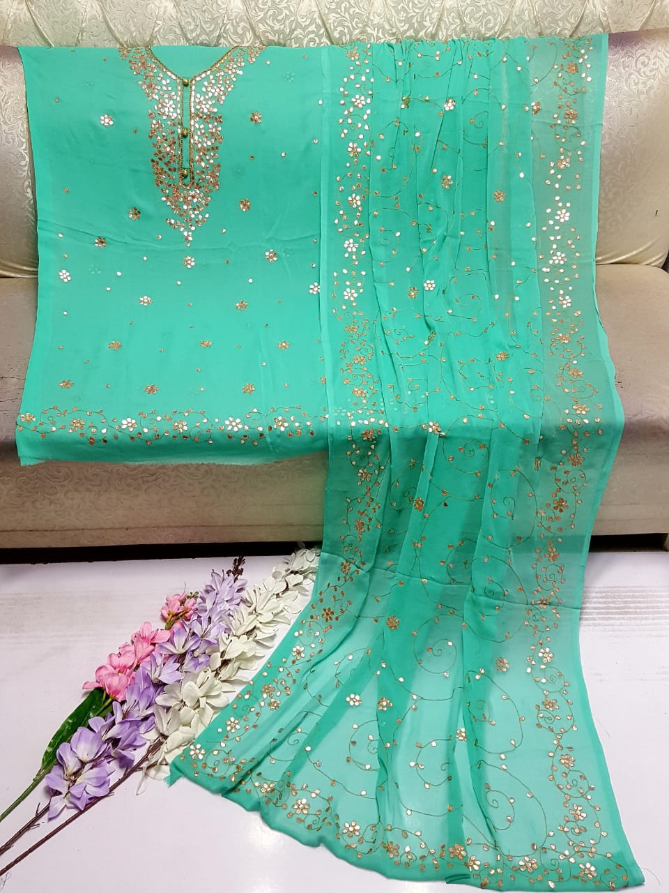 Handmade Press Gota Suits Collection