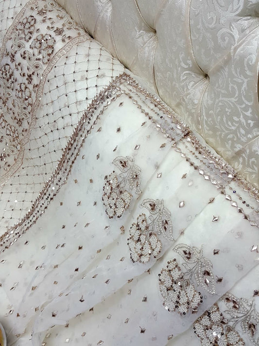 New Arrival of Handmade Press Gota Suits Collection