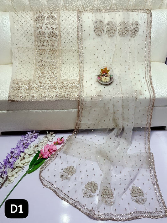 New Arrival of Handmade Press Gota Suits Collection