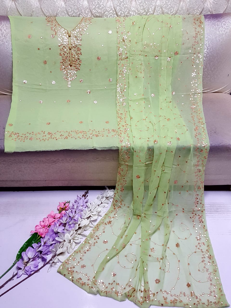 Handmade Press Gota Suits Collection