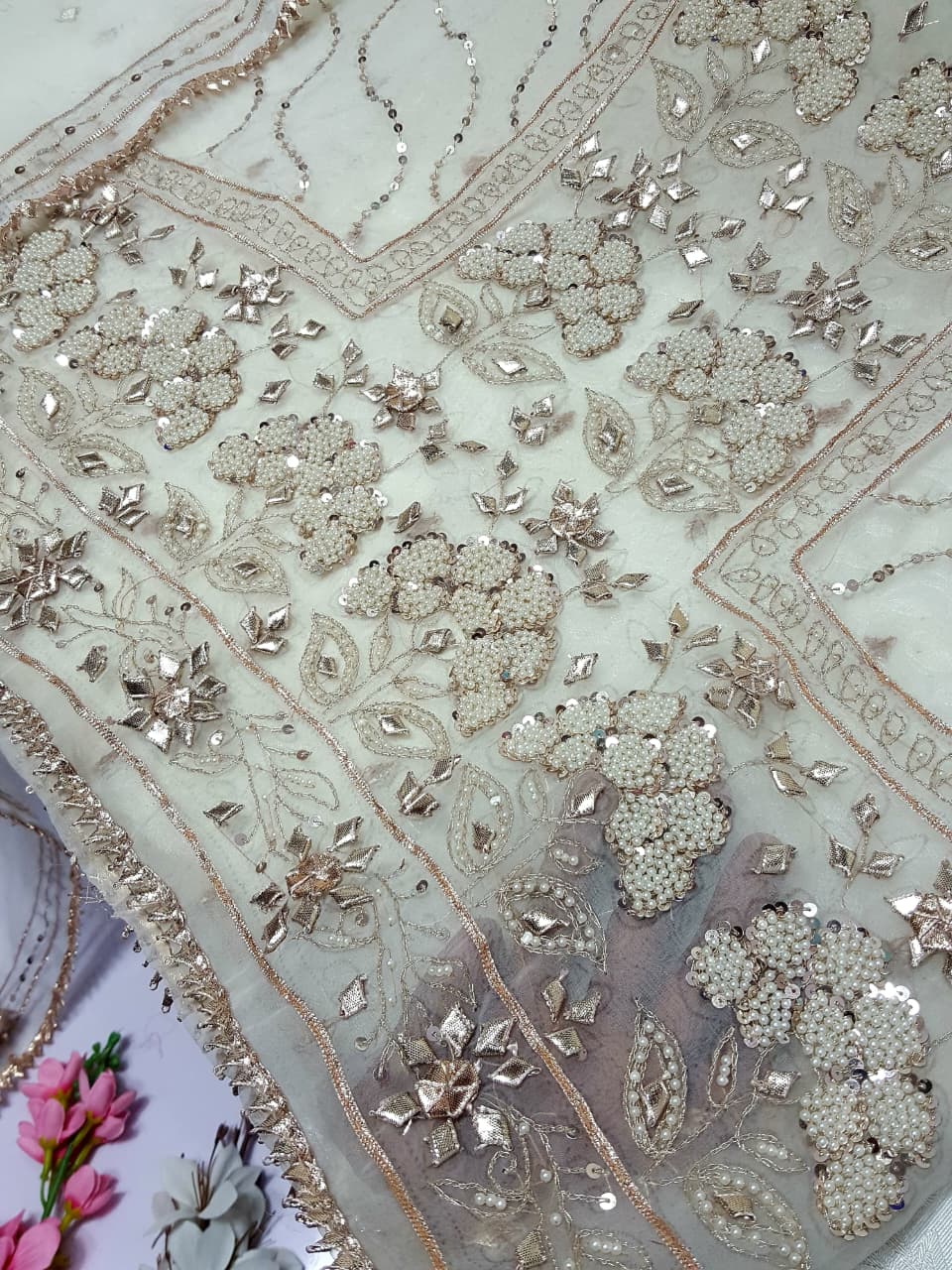 New Arrival of Handmade Press Gota Suits Collection
