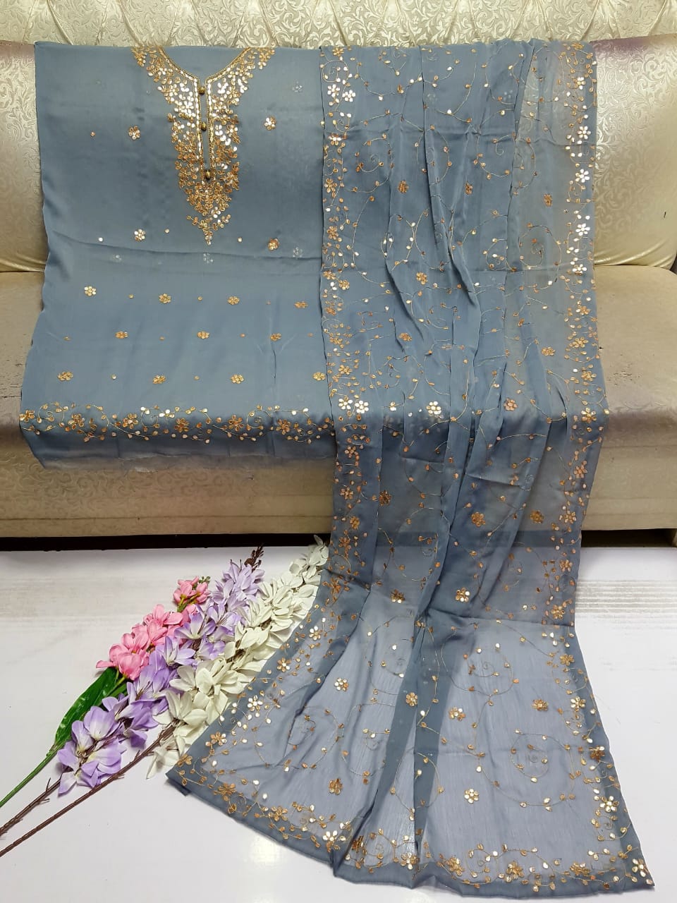 Handmade Press Gota Suits Collection